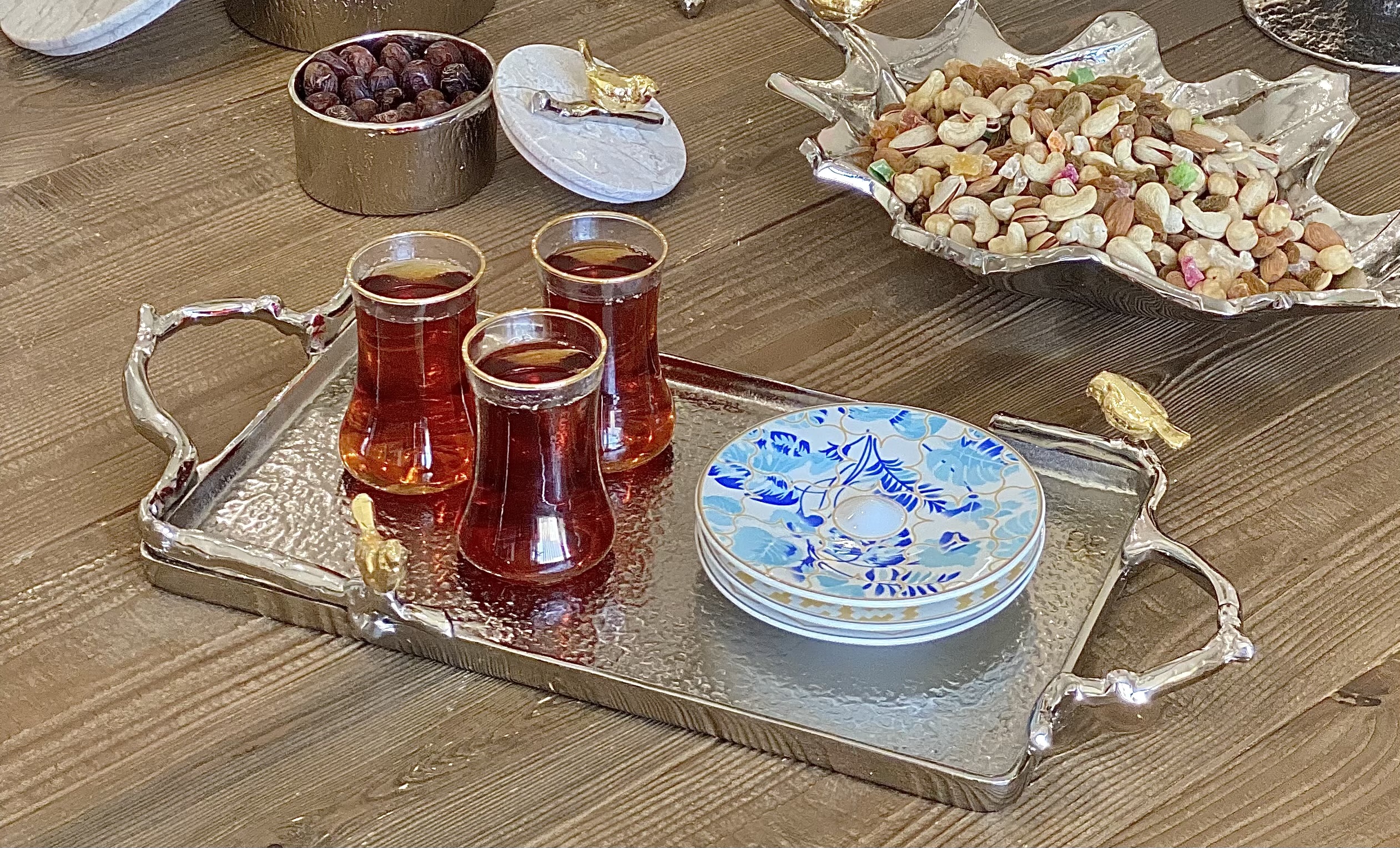 سینی مستطیل گنجشک